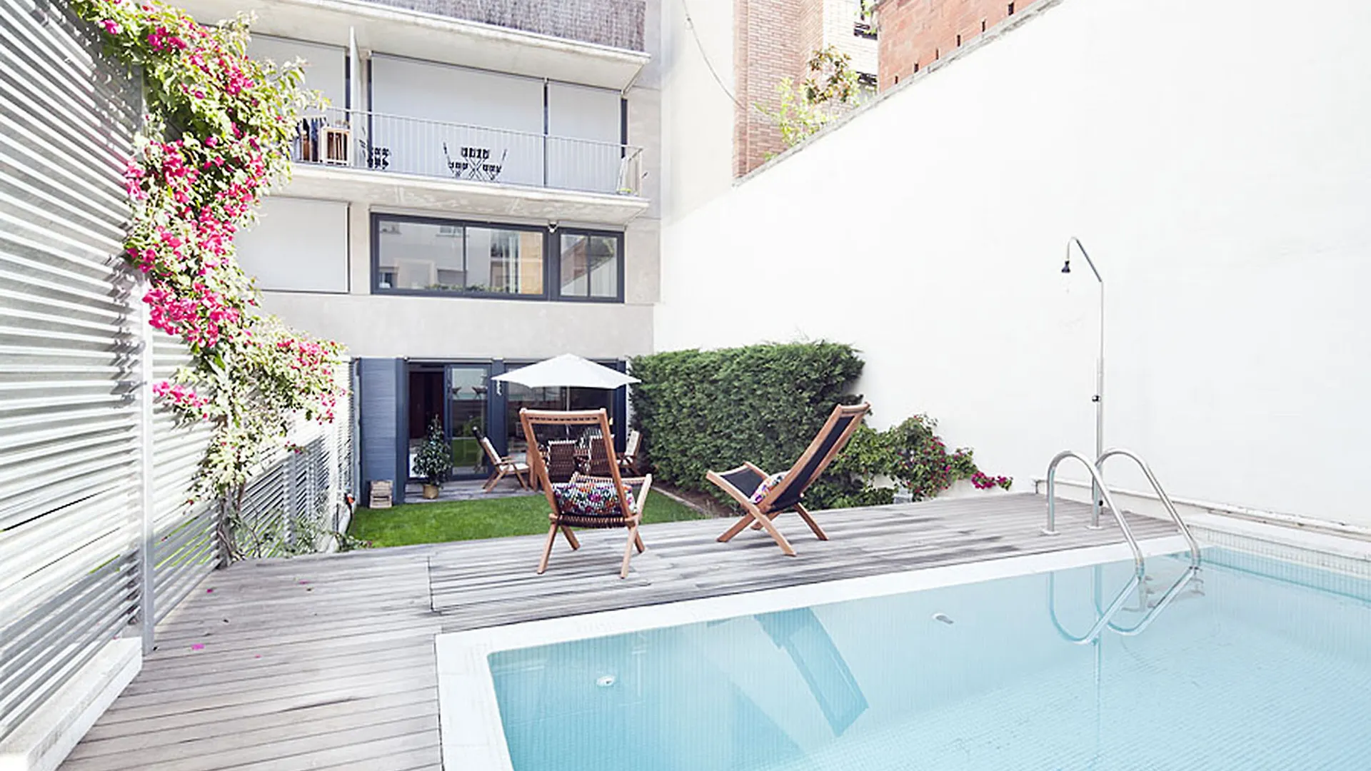 My Space Barcelona Private Pool Garden Apartment