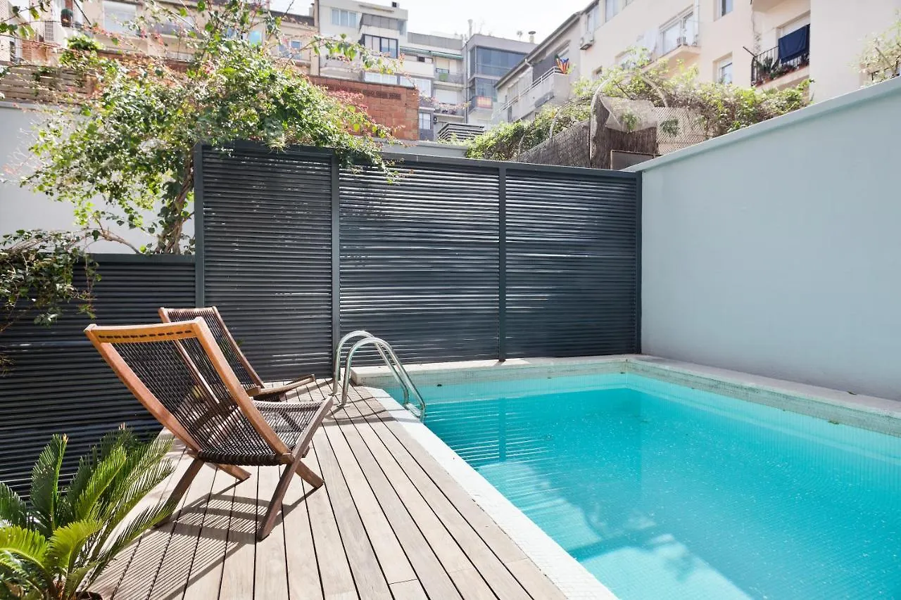 Apartmán My Space Barcelona Private Pool Garden